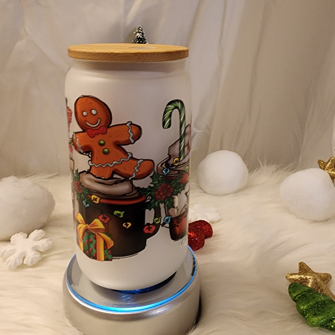 UV DTF Glass Tumbler