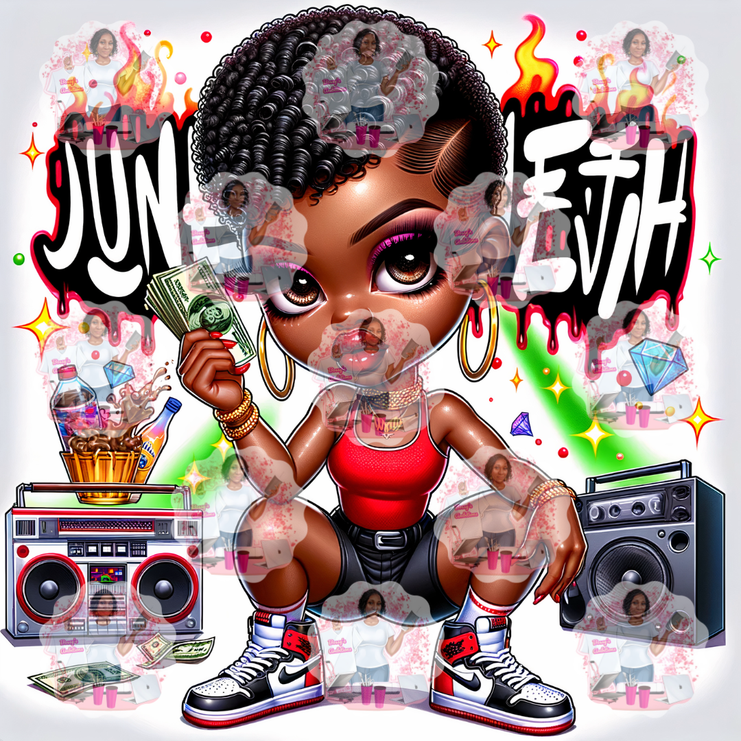 Juneteeth Design Bundle Pk 2 [PNG]