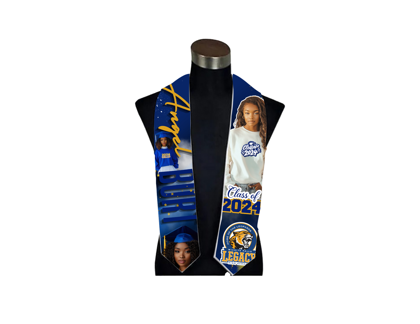 Graduation Stole Design [Editable Template]