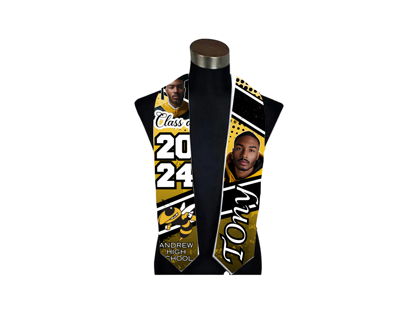 Graduation Stole Design [Editable Template]