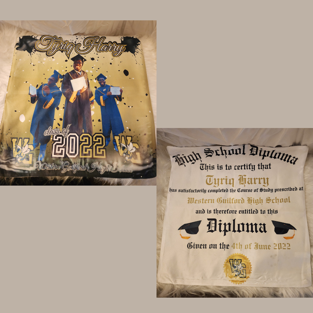 Custom Grad Pillow