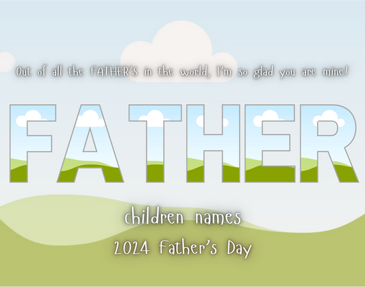 Custom Father Frame Templates [Bundle]