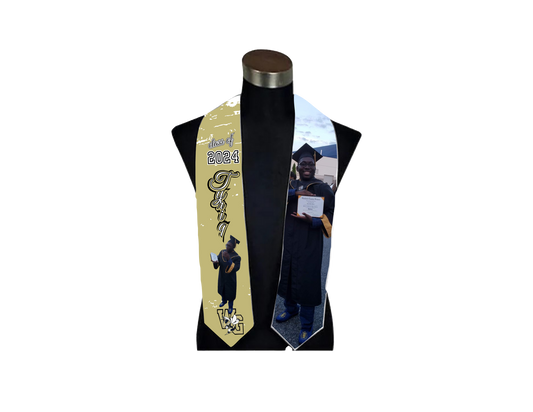 Graduation Stole Design [Editable Template]