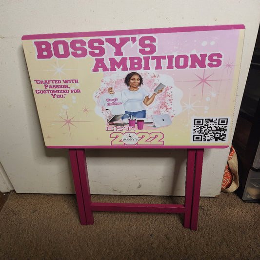 Custom TV Tray Designs