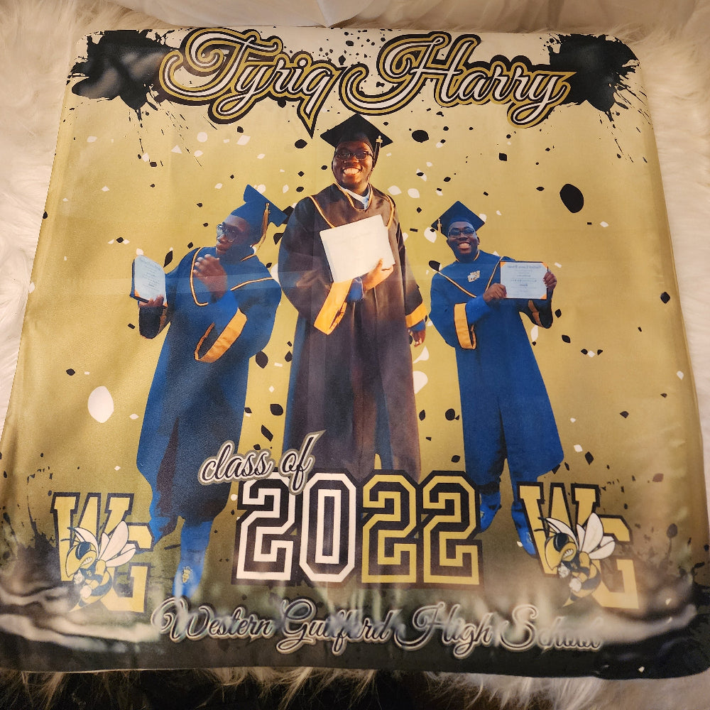 Custom Grad Pillow