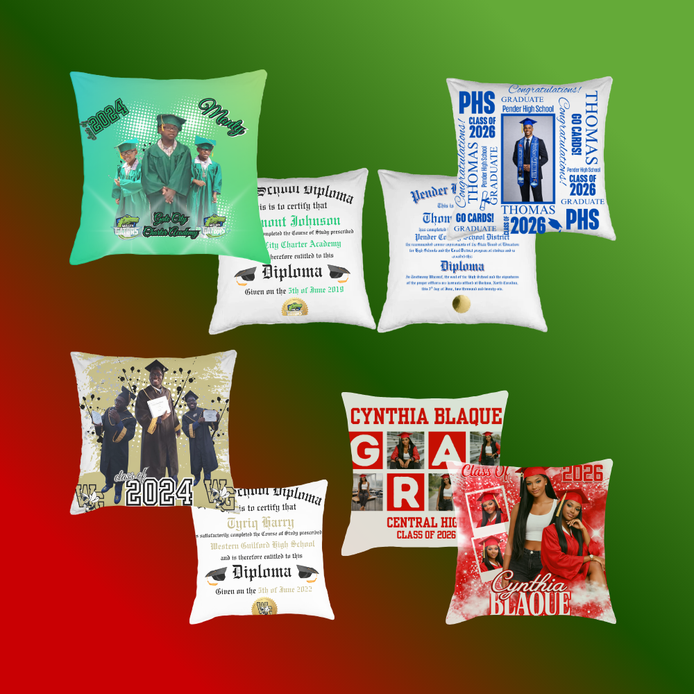 Custom Grad Pillow