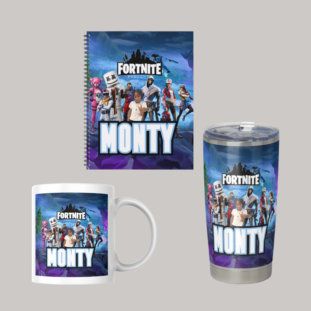 Custom Tumbler, Mug & Journal Bundle